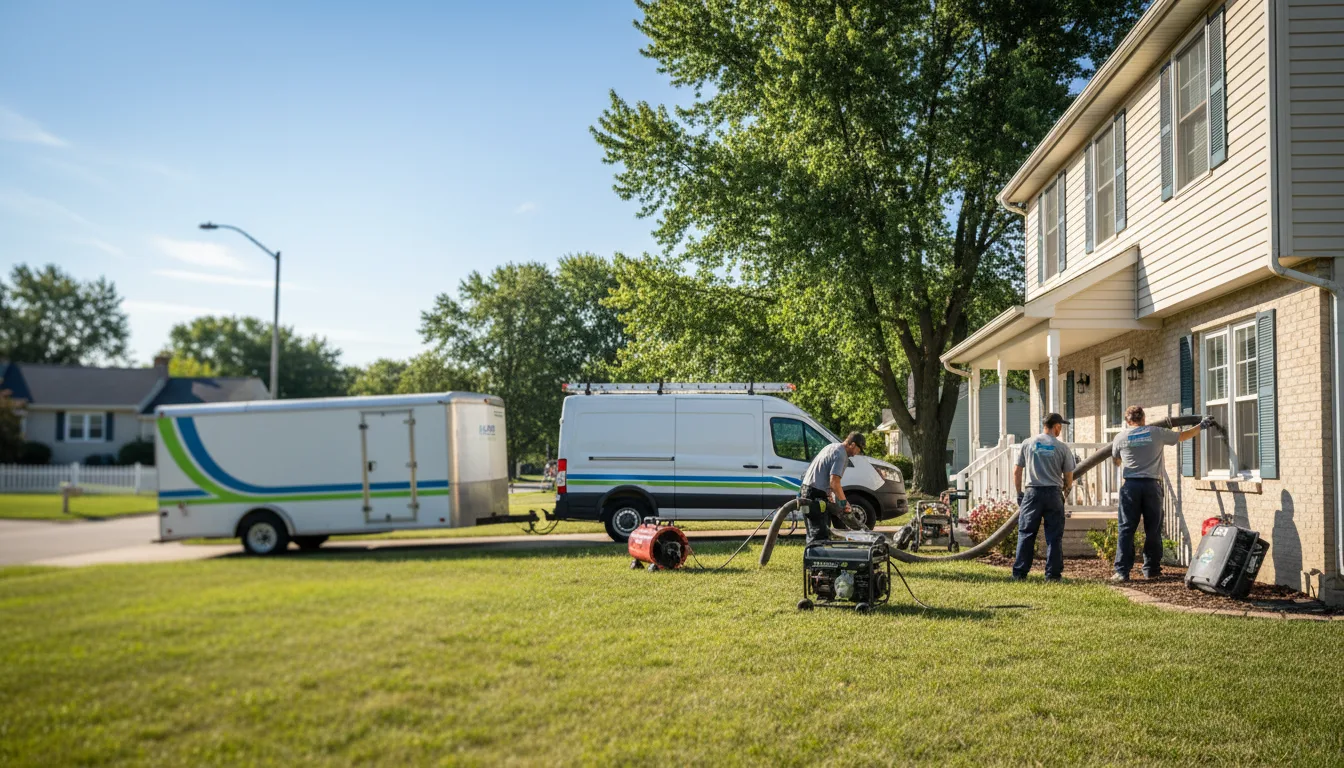 Flooded Basement Restoration And Cleanup With Repair in Jefferson City, MT near me